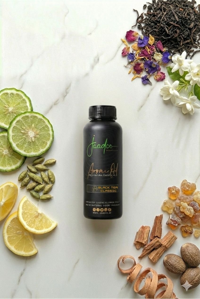 Classic Black Tea Essential Oil - 500ml | Warm Spiced Floral HVAC Scent Oil