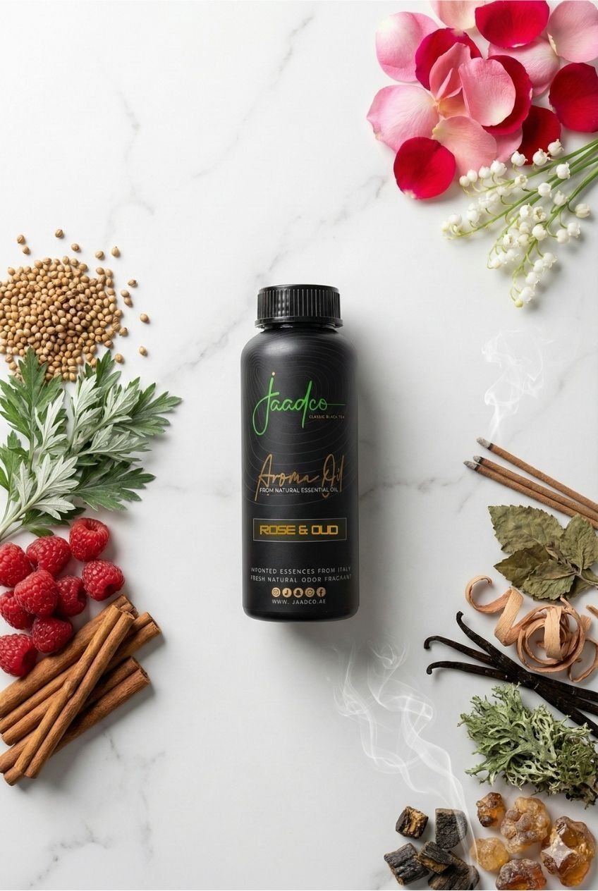 Rose & Oud Essential Oil - 500ml | Opulent Floral-Spicy HVAC Scent Oil